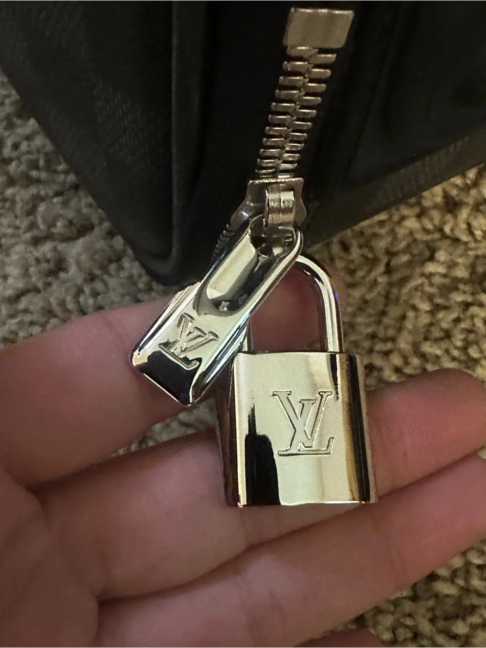 Louis Vuitton Black Damier Luggage
